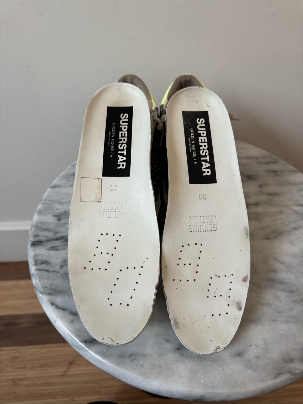 Golden Goose Superstar Glitter Size 38 - Picture 6 of 9